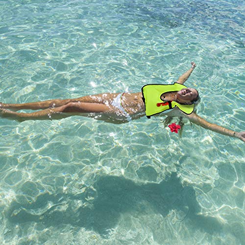 Andoer Colete inflável para mergulho com snorkel coletes salva-vidas adultos para mergulho com snork