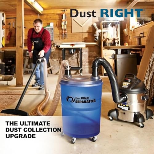Dust Right Cyclone Dust Separator 10-Gallon
