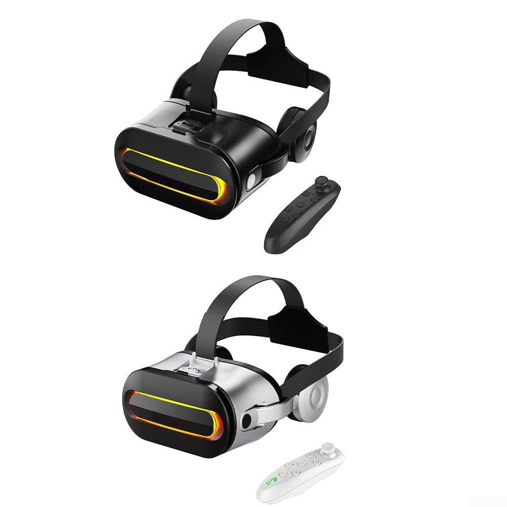 Cuffie VR immersive per telefono cellulare, godetevi giochi e film in 3D ovunque J60 VR PARK All in VR Headset Cross Border HD Movie()