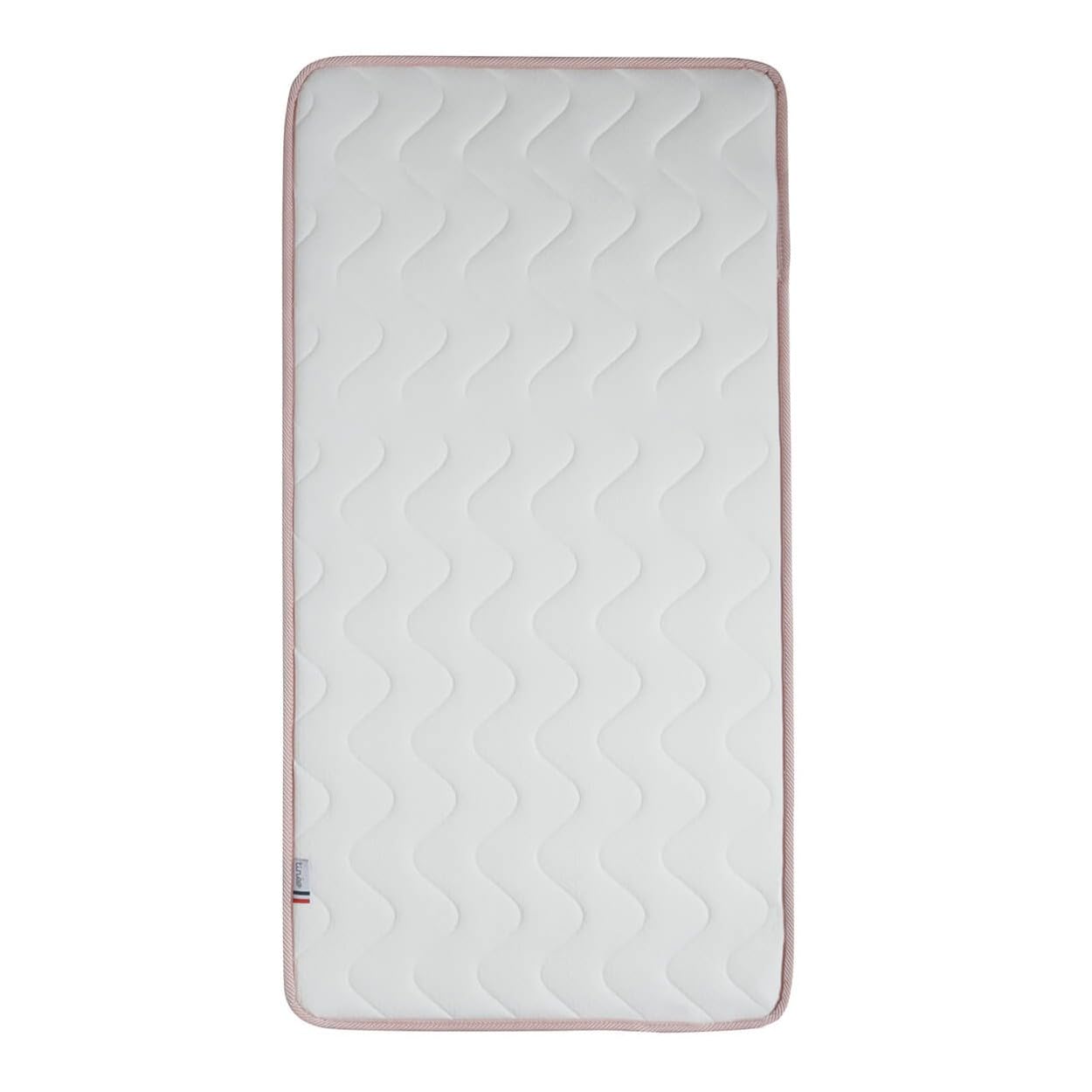 Tineo - Materac dziecięcy 60x120x12cm - 1 twarz dziecka + 10kg - 1 twarz dziecka - 10kg - Wyprodukowano we Francji