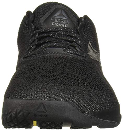Reebok Men's Nano 9 Cross Trainer, Black/Grey, 11.5 M US