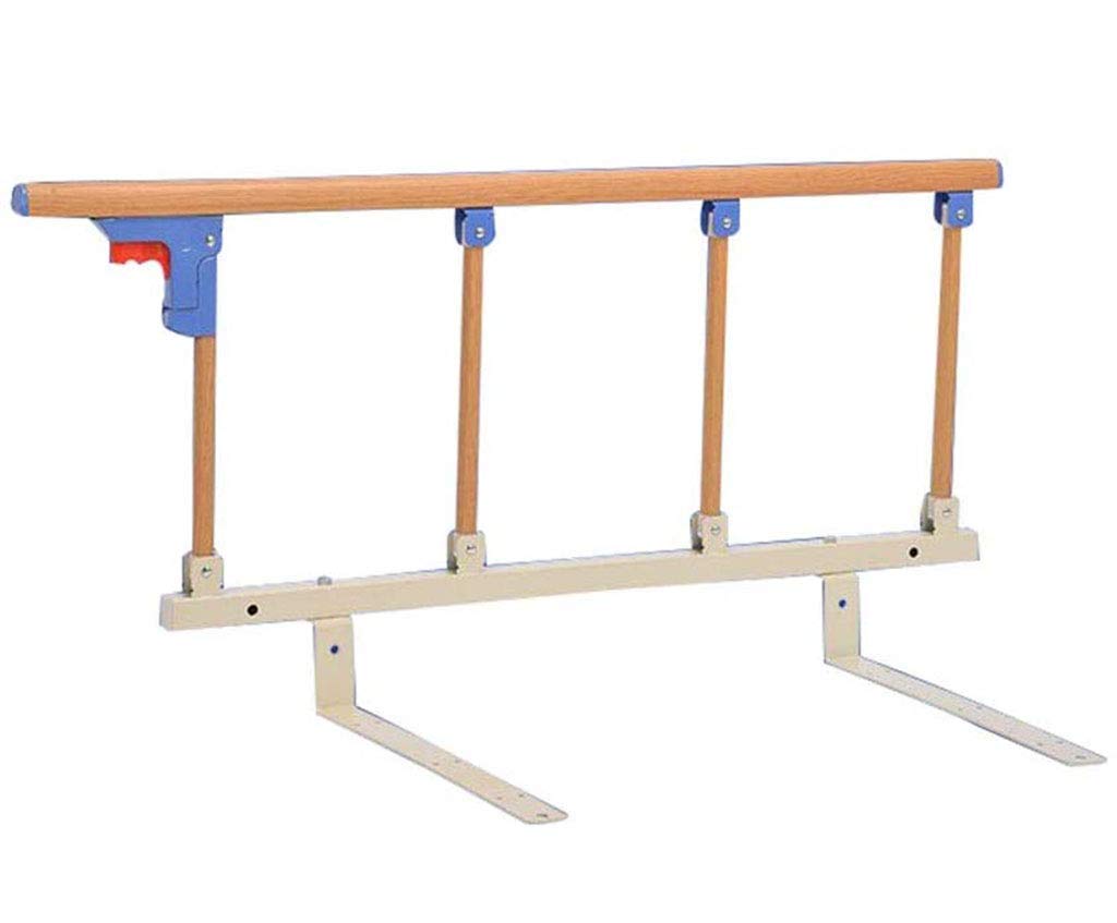 Barrera de Cama para Adultos Que Ayuda al Protector Lateral de Seguridad Plegable, Protector de Cama para Personas Mayores para barandilla de Cama Ajustable 95 * 35 cm