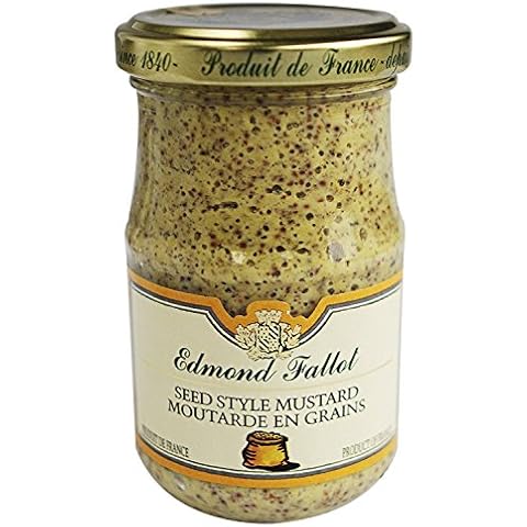 Edmond Fallot Old Fashioned Grain Dijon Mustard - 7.2 oz Cover