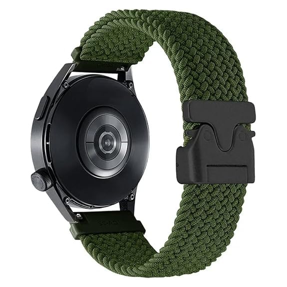 Image of YODI 20MM Strap Band Compatible With Samsung Galaxy Watch 7 /6 /5 /4 40 /44mm Classic,Samsung Watch 5 /5 Pro, Galaxy Watch 4 40mm 44mm / Watch 4 Classic 42mm 46mm Smartwatch Only, Nylon Straps Accessories