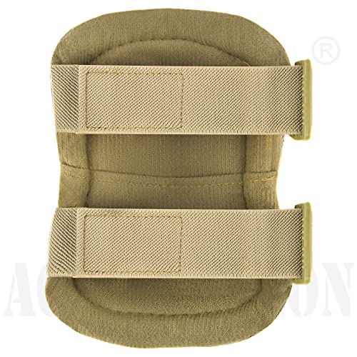 Professional Tactical Combat Knee And Elbow Protective Pads Sets Advanced Tactical Gear Set For Airsoft Paintball Hunting Army Skate Outdoor Sports (Od) #TOP4