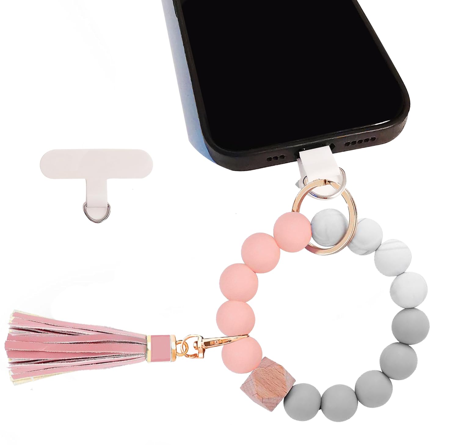 Phone Strap Wrist TiMOVO Phone Lanyard Wrist Strap For Phone Case,  Detachable Phone Wristlet With Decorational Pearl & Tether Tab, Hands-Free  Phone Charm Bracelet Strap For Women, Pink Best Smartphone
