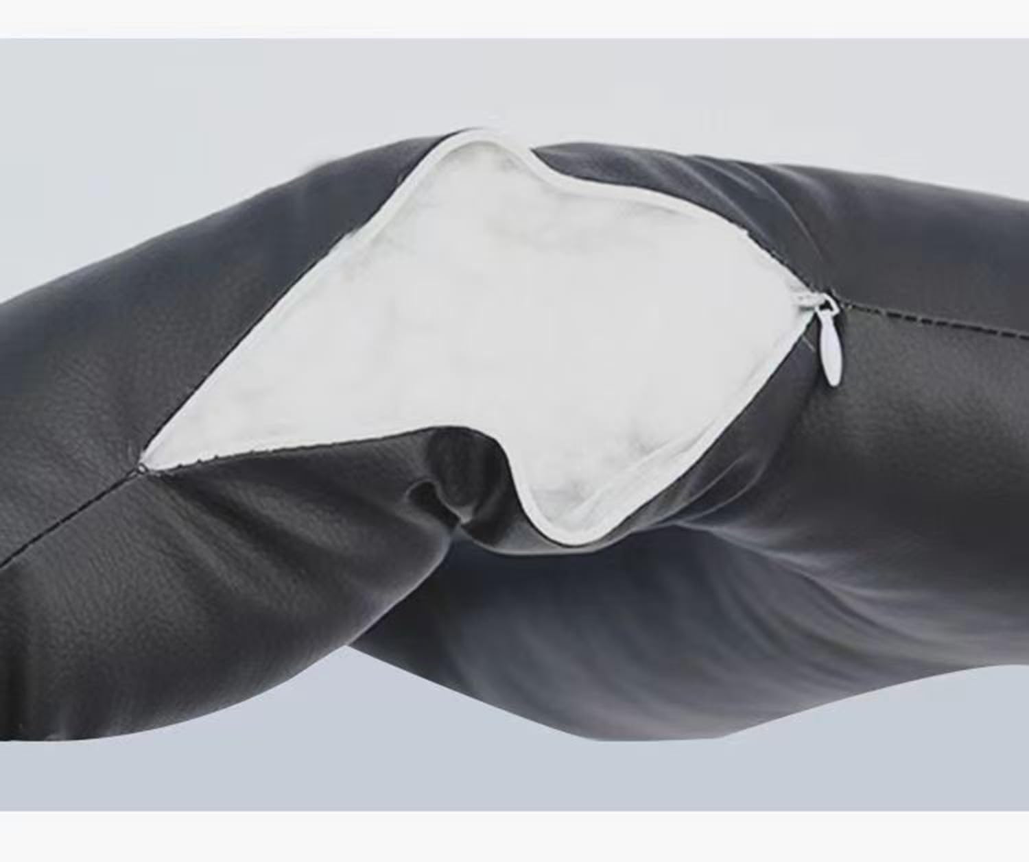 Cojín antiescaras para sillas de ruedas y sillas de inodoro, grueso y cálido, cojín lavable para asiento de inodoro