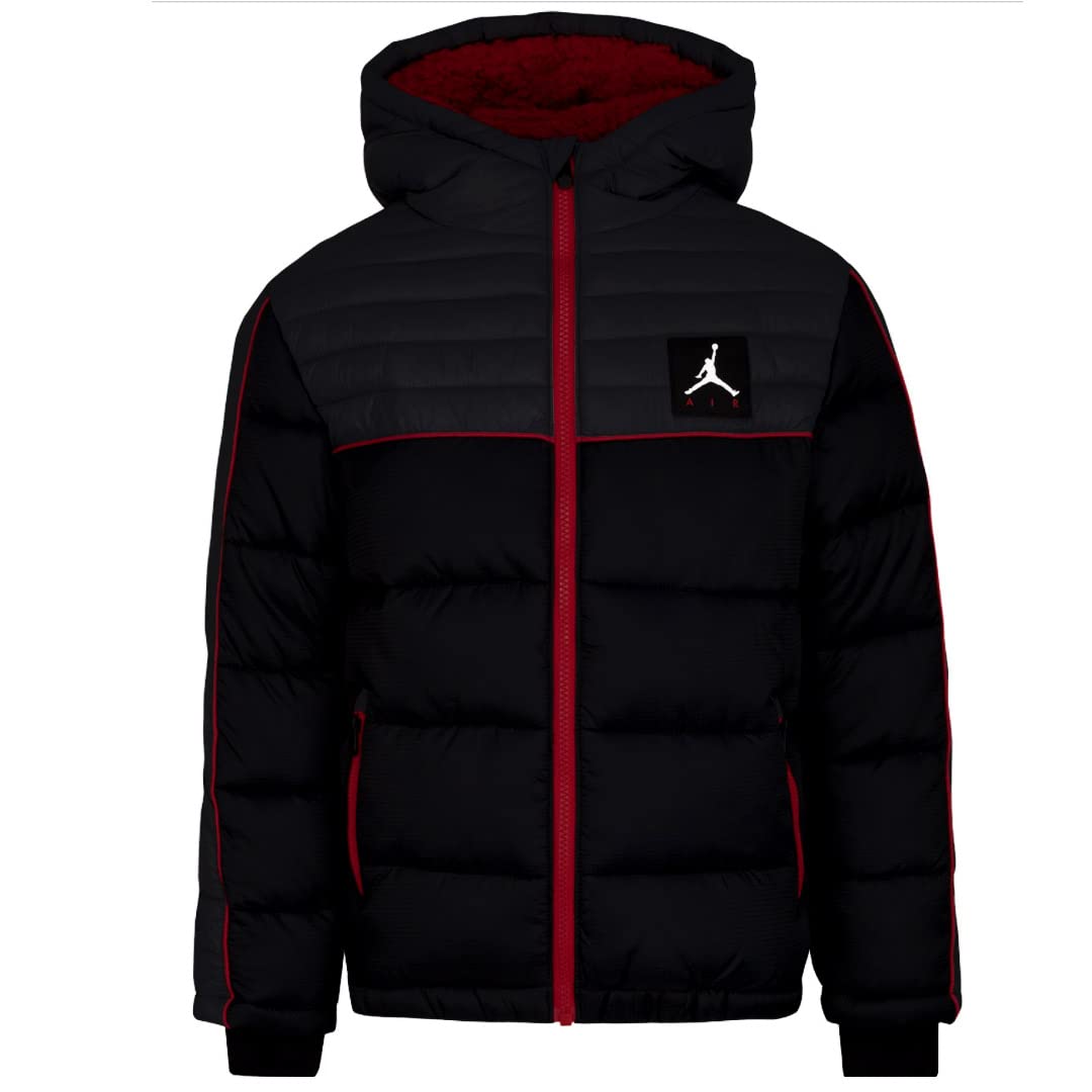 Nike Jordan Kids Color Blocked Air Puffer Jacket Coat
