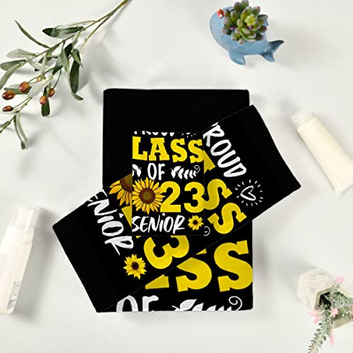 Byakuzoo Class Of 2023 3-Piece Bath Towel Set,1 Bath Towel,1 Washcloth, 1 Hand Towel,Super Absorbent Fiber Towel Bathroom Sets,Soft Towels Quick Drying For Home Kitchen Hotel Gym Swim #TOP6