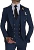 Men's 3 Piece Suit Slim Fit Suits One Button Blazer Vest Pants Formal Business Wedding Prom Suits