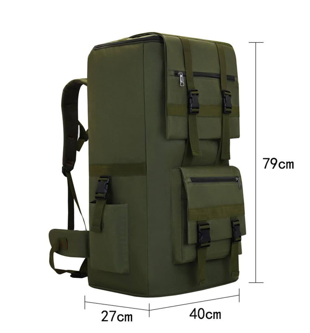 1Pcs Wanderrucksack 120L Große Kapazität Rucksack Outdoor Camping Wandern Reisen Wasserdichter Rucksack Taktischer Rucksack Taktische Rucksack für Männer Frauen