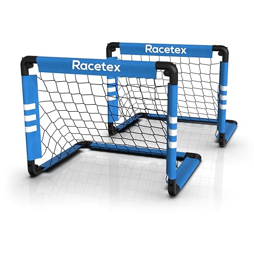 Racetex Fußballtor Kinder inkl. Torwand mit [Anti-Rost Beschichtung] -...