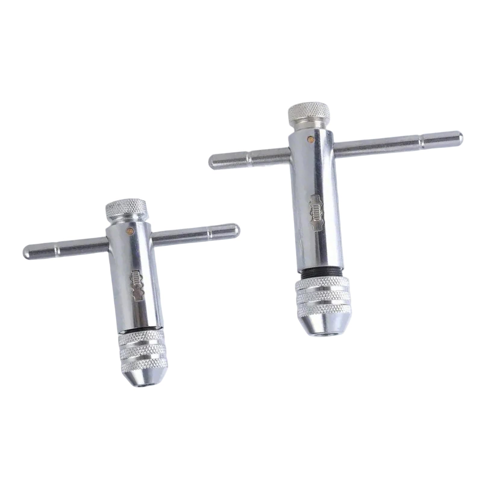 Juego de 2 Llaves de Grifo con Bloque de Abrazadera Ajustable para machos de roscar de 3 a 12 mm, Reparaciones, tareas mecánicas del hogar.