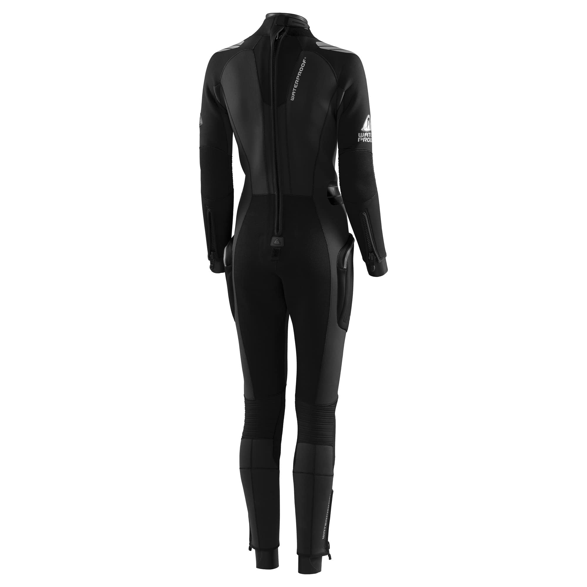 Waterproof Womens W7 5mm Backzip Wetsuit, Medium/Large