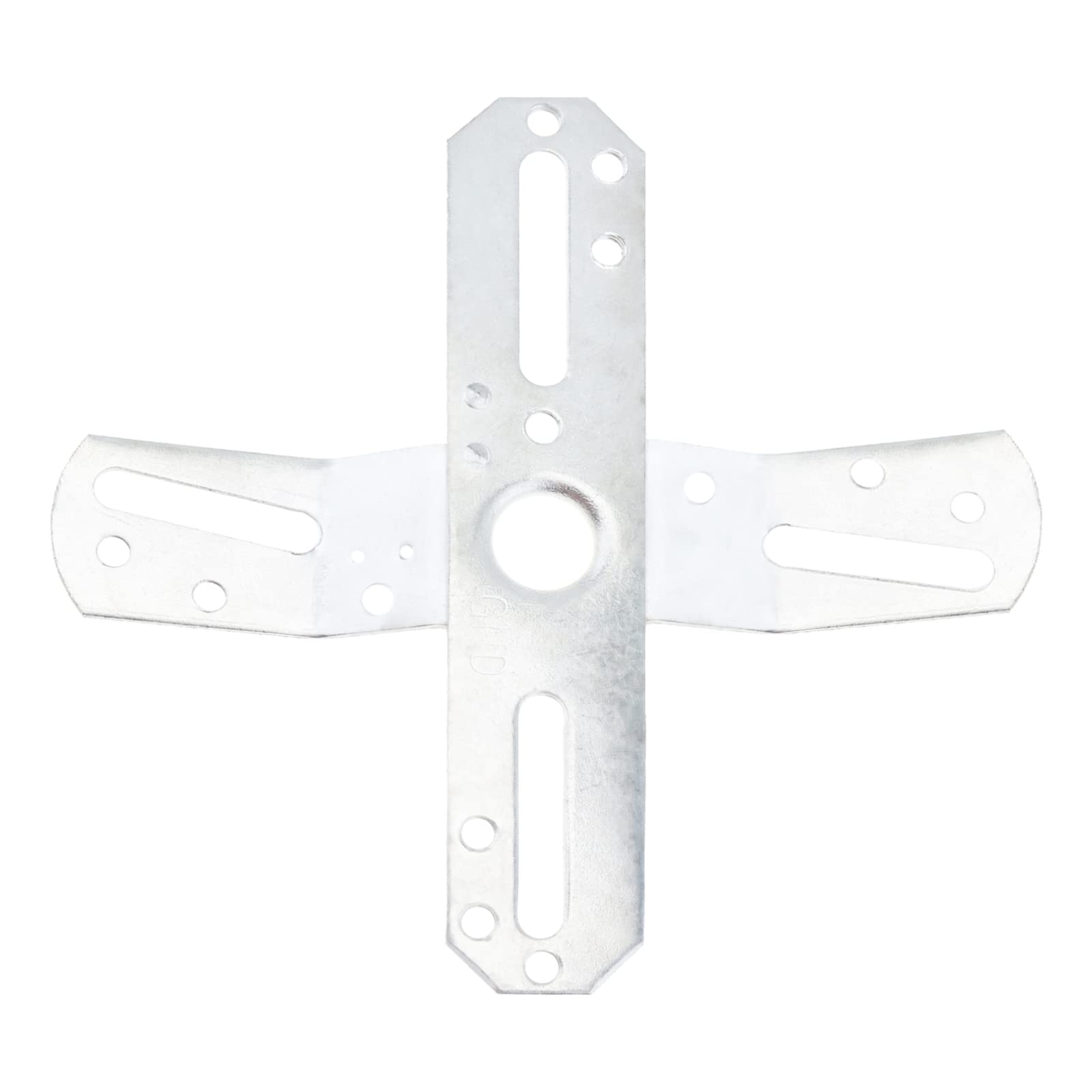RTNLIT 4" Light Fixture Mounting Bracket, Universal Chandelier Crossbar 180 Rotation and Fixed, Cross-Shaped Lighting Parts with Screws and Nuts, 1 Pack — Amazon image 6