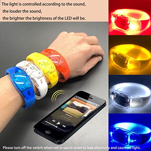 Image of 3 Pcs /Combo, LED Light Up Suspenders With Music Rhythm Glow Bracelets And Bow Tie Combo, Adjustable Elastic Flashing Led Clothing for Men and Women3Y