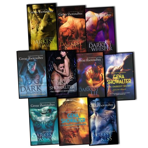 Gena Showalter Lords Of The Underworld 10 Books Collection Pack Set