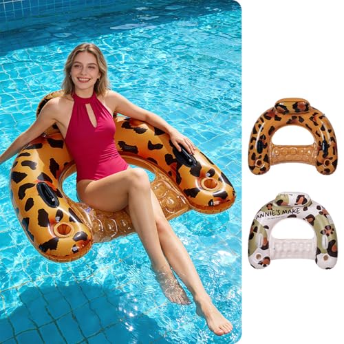 Siège flottant piscine confortable vacances détente temps chaud - 2
