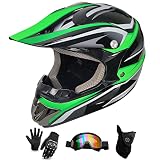 Motocross Helmets Youth Motorcycle Helmets - Motocross Helmets ATV MX Motorcycle Helmets Unisex Full
