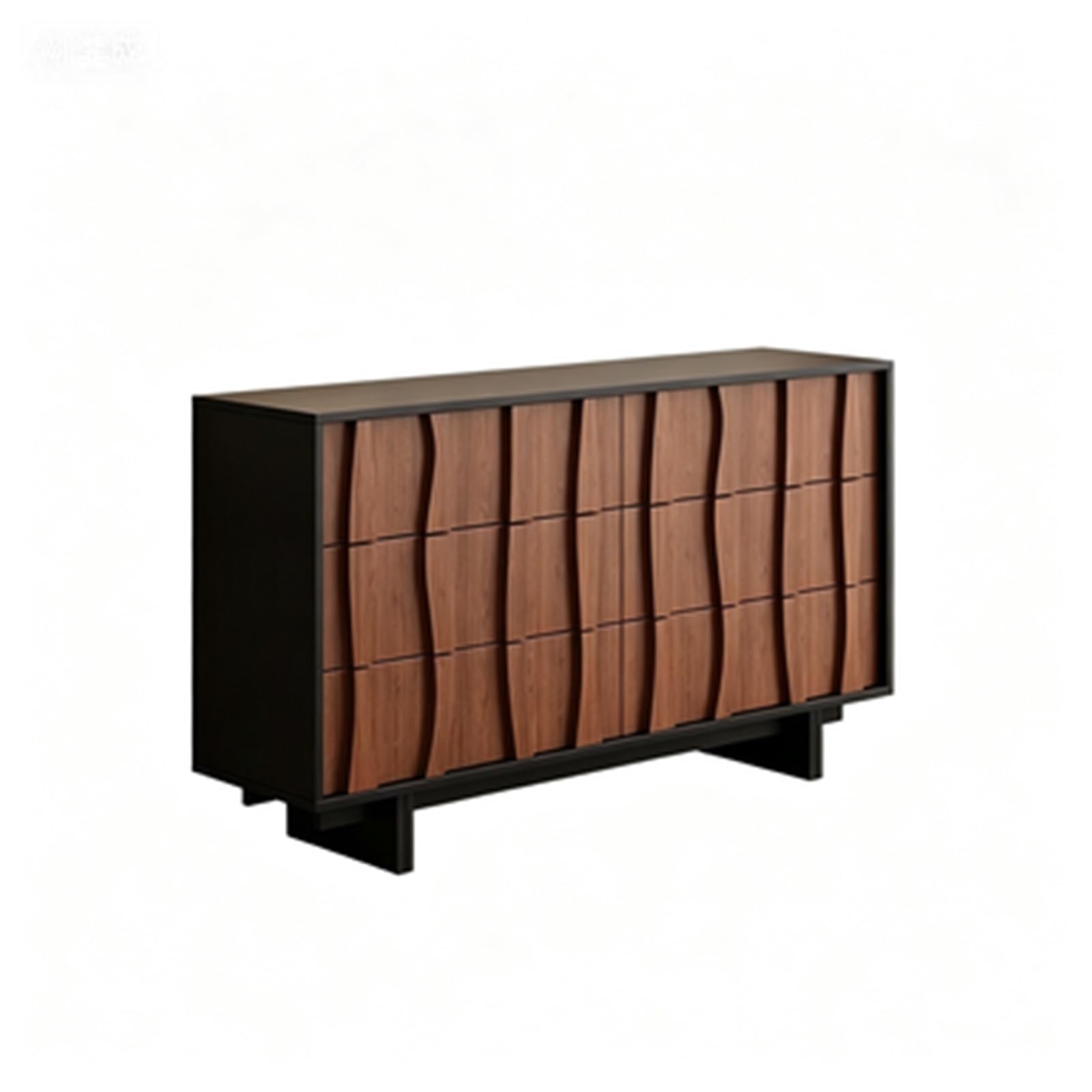 Dh2yjnbf3 Bedroom Retro Chest Of Drawers Double Row With 6 Drawer Dresser Bedroom Storage Organizer Unit Storage Organizer(Multi-colored)