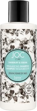 Barex Italiana JOC CURE Shampoo for Oily Scalp Purifying Sebum-Control Hair Cleanser 250 ml/8.45 flOz