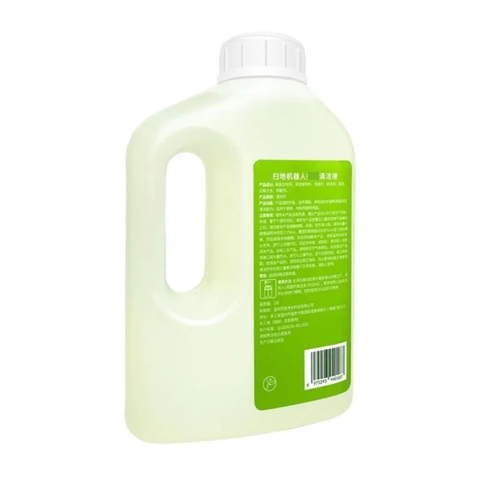 Solución limpiadora de suelos de 1 l, compatible con ECOVACS X1/ T10/ T20/ N9+, detergente multisuperficie(3bottle)