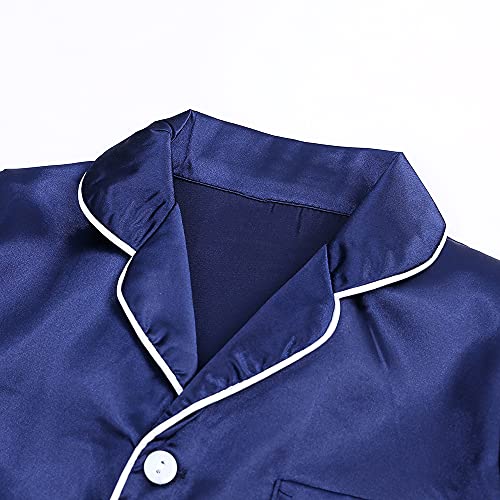 MYGBCPJS Little Boys Girls Cotton Pajamas Thermal Underwear Set Soft Warm Jammies PJS3