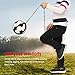 HOHXFYP 2 Pcs/Set Football Kick Trainer,Adjustable Resilient Football Training Belt,Hook Loop Fastener Resilient Soccer Kick Trainer,Help with Training Soccer