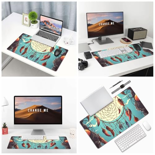 Tapis de souris de jeu antidérapant avec bords cousus durables - 6