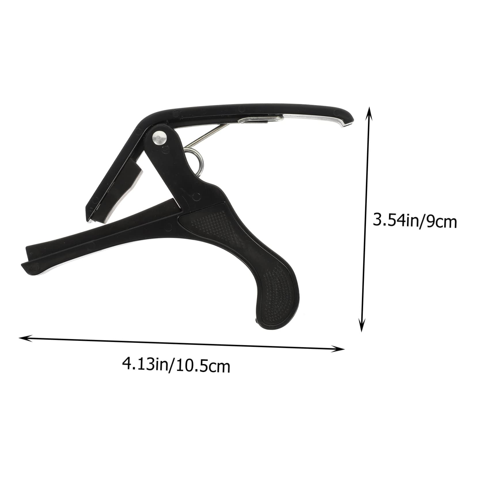Yardwe 1 Set Guitar Capo Pick Set Capo with Picks Portable Guitar Tuning Accessory for Acoustic and Durable and Practical Design Random Color