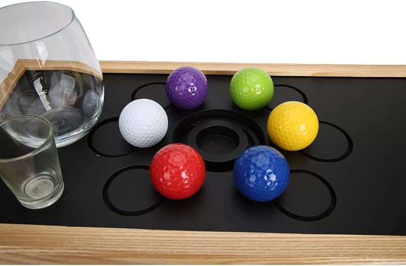 SUMAG New Hole in One Magic Tricks Magician Stage Party Illusion Gimmick Props Mentalism Funny Selected Ball Appear Inside Glass Magic