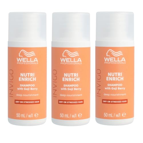 3er Wella Professionals Invigo Nutri Enrich Shampoo 50 ml