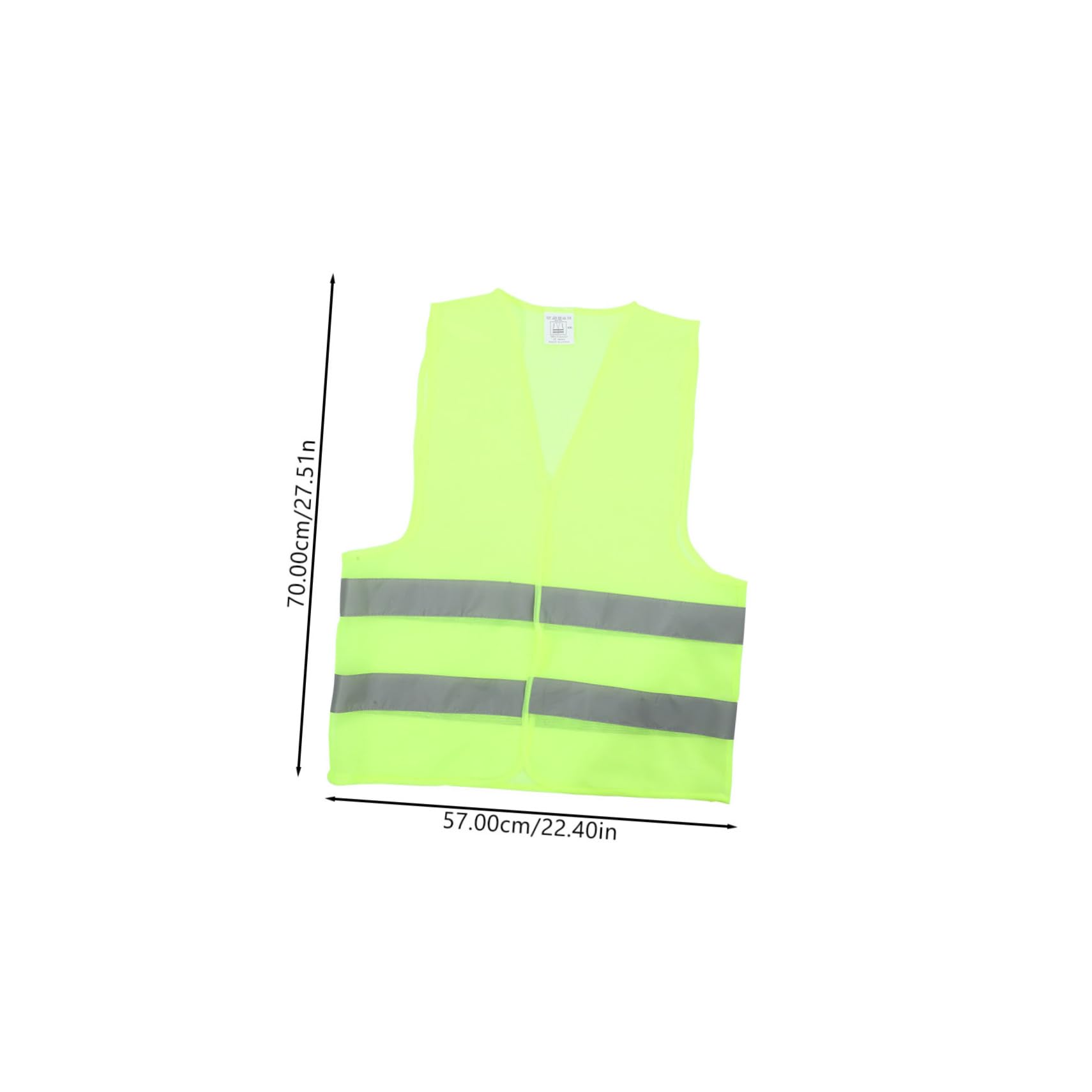 HANABASS Reflective Set 3 Pack Night Running Vest Reinforced Stitches for Construction Traffic Guard and