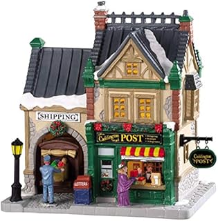 Lemax Christmas Village Caddington Post Battery Operated Led - 85364