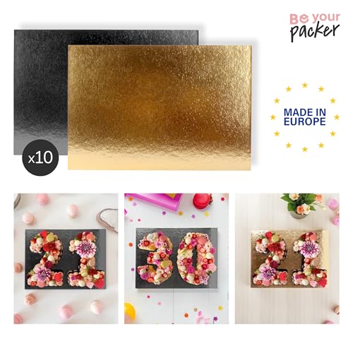 Bases tartas rectangulares Be Your Packer expositor carton 5