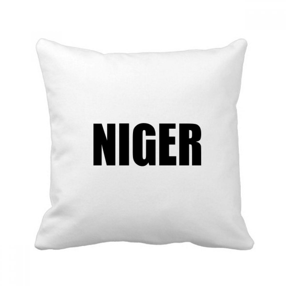 Coussin Niger carré noir 40x40 cm avec insert oreiller décoratif pour canapé salon multicolore