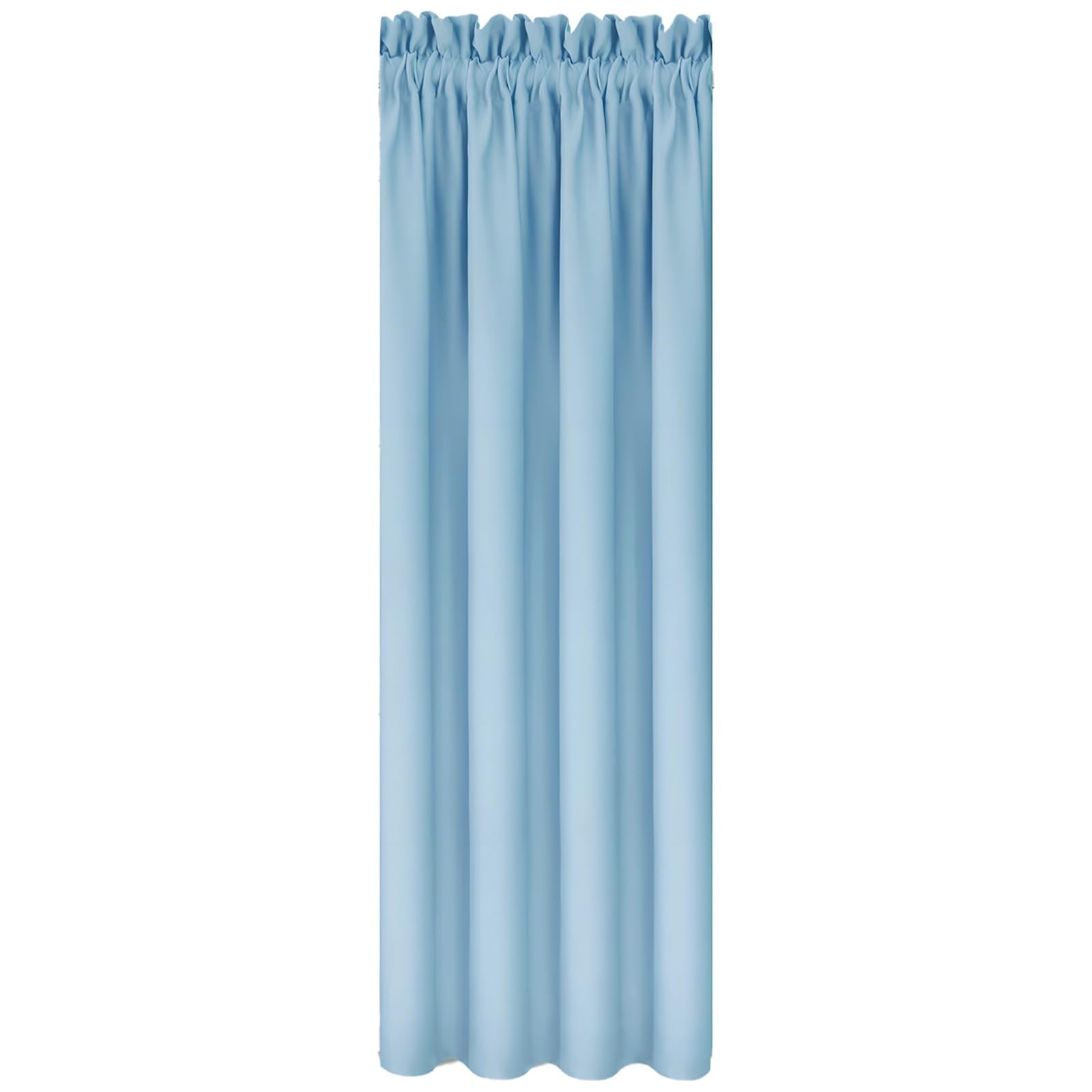 Rideau occultant court en tissu polyester pour l'intimité de la salle de bain