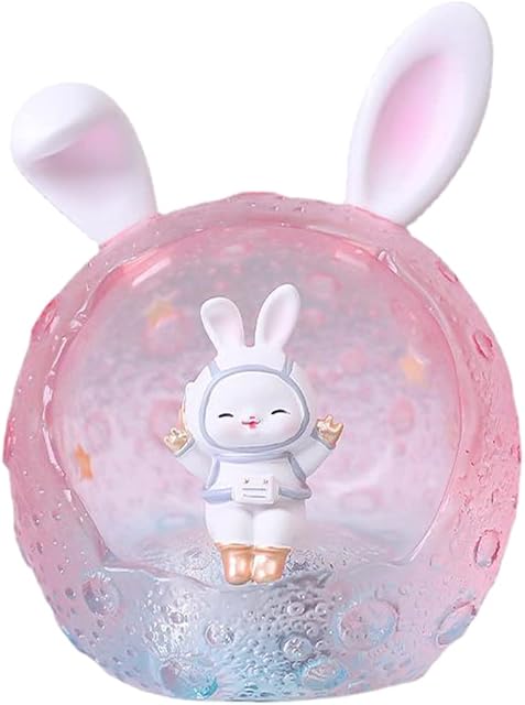 WINOMO Decorative Desk Lamp TV Shape Cat Night Light Led Light Lamp for Girls Babies Chidren Bedroom 1 Pcs