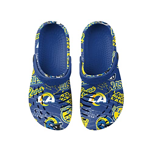 Image of FOCO Arizona Cardinals NFL Mens Historic Print Clog with Strap