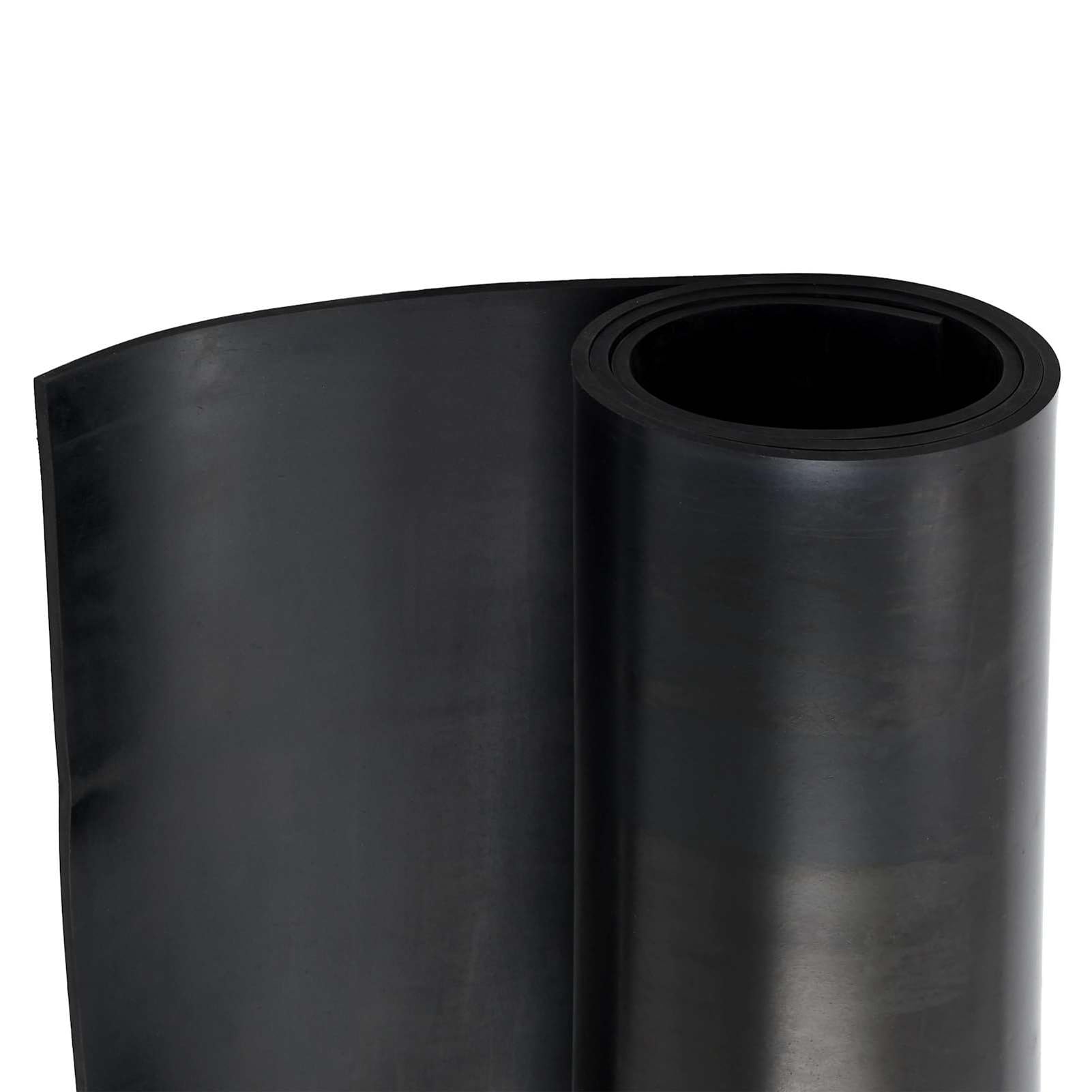 Gummi Fußmatte, Schwarz, 1,2 x 2 x 0,2 m, 30,8 kg, langlebig, leicht zu reinigen, für den Außenbereich, Garten, Terrasse, Eingang 42046742