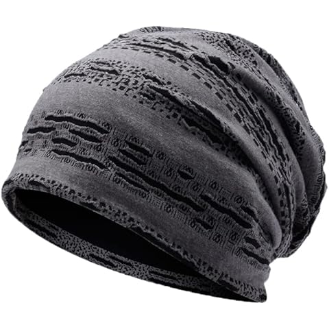 KeepSa Beanie Mütze Herren,Leicht Slouch Weiche Jersey Dünne Mütze Cover