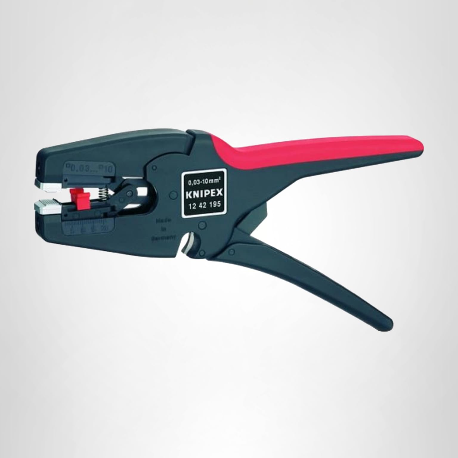 KNIPEX Tools 12 42 195 MultiStrip 10 Insulation Stripper, 8-32 AWG