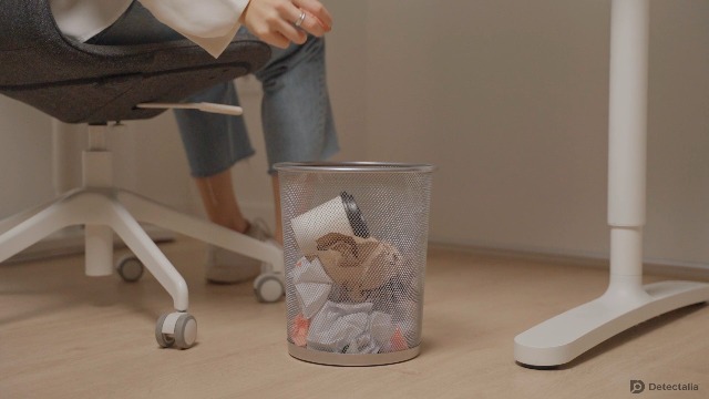 Set Da 12 Cestini In Rete Metallica Argento Da 13 Litri - Per Ufficio, Casa, Cucina E Riciclo