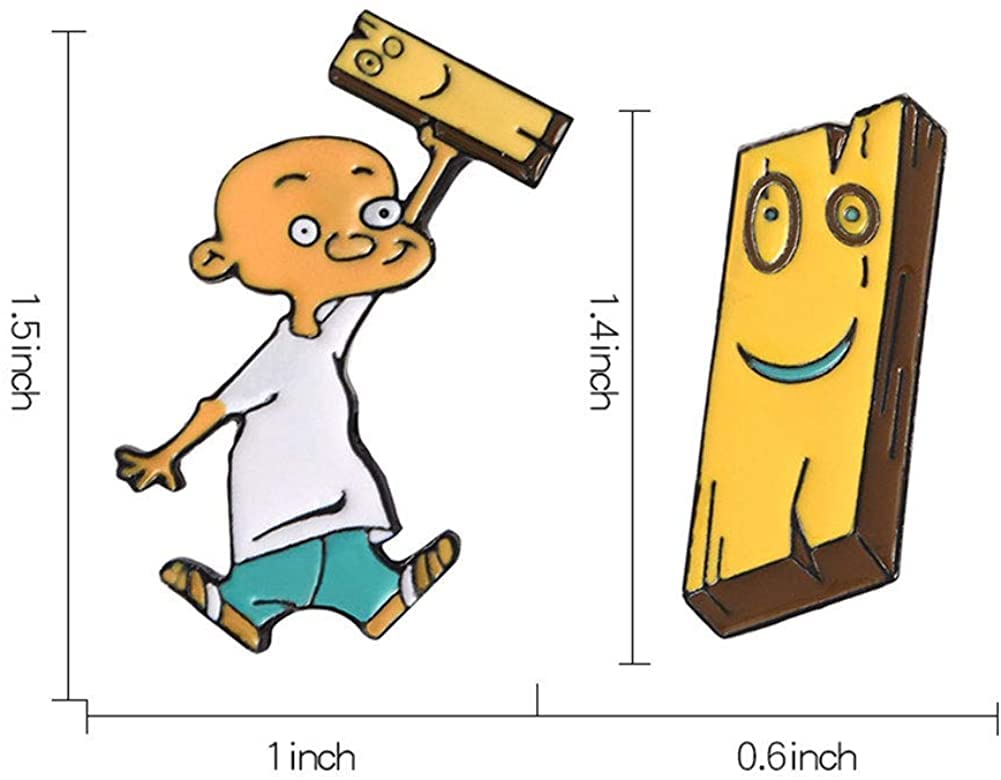 Spilla Divertente “This Is Bob” In Metallo - Per Giacca, Zaino O Cappello - Foto 10