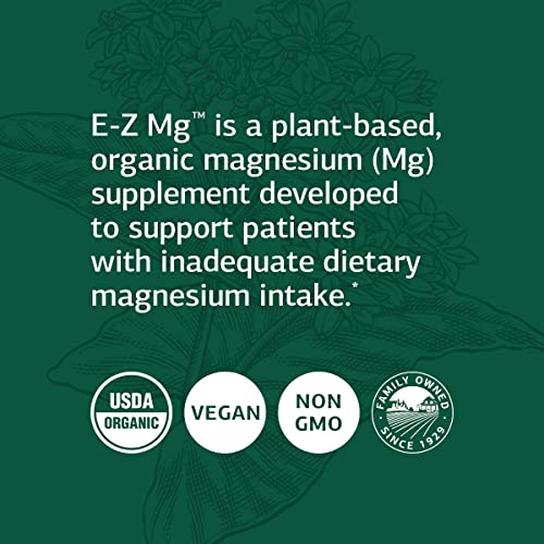 Standard Process - E-Z Mg - Plant-Based, Multiform, Organic, Supports Patients With Inadequate Dietary Magnesium Intake - 180 Tablets #TOP3
