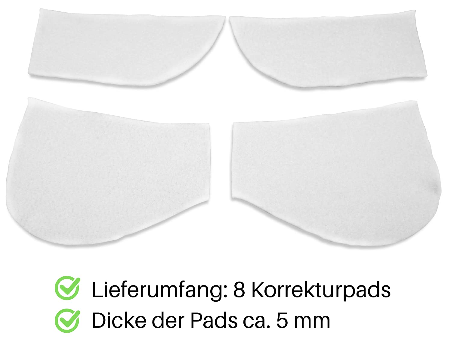 AMKA Coussin correcteur de selle avec 4 poches et inserts
