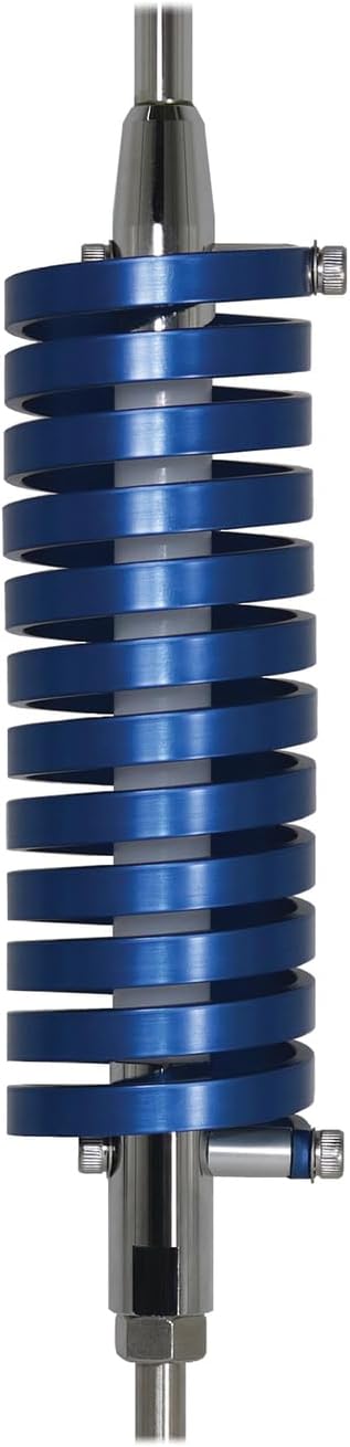 Browning BR-92-BL BR-92 68-in. 15,000-Watt Flat-Coil CB Antenna with 16-in. Shaft (Blue)