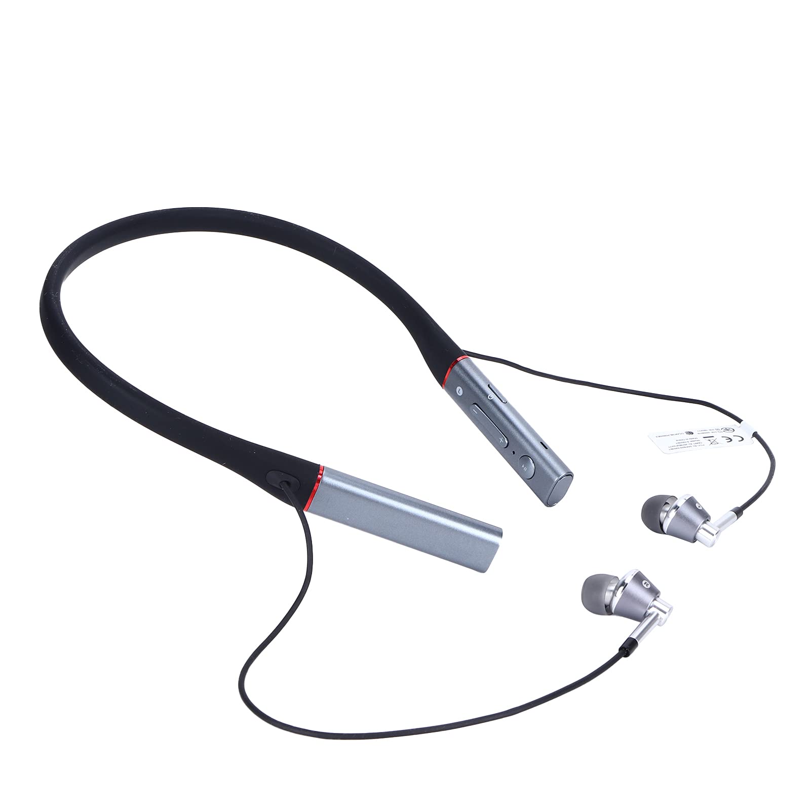 Ejoyous Triple Driver Bluetooth Neckband Earphones, 120mAh (GRAY)