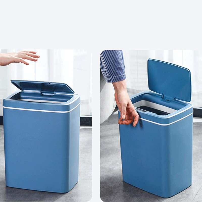 Rechargeable Smart Sensor Garbage Bin Autoinduction Can Kitchen Supplies Home Automatic Opening image 5