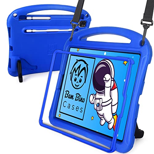 Bam Bino Space Suit [Rugged Kids Case] for 2018-2021 iPad Pro 12.9 (3rd, 4th, 5th Generation) | Designed in Australia, Made for Children | Screen Guard